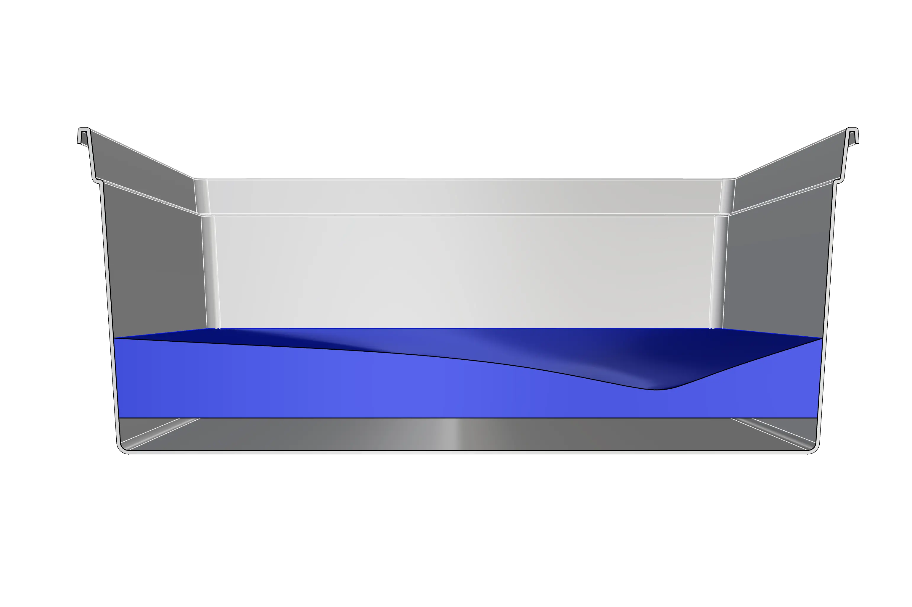 Negativ Form direkt gedruckt