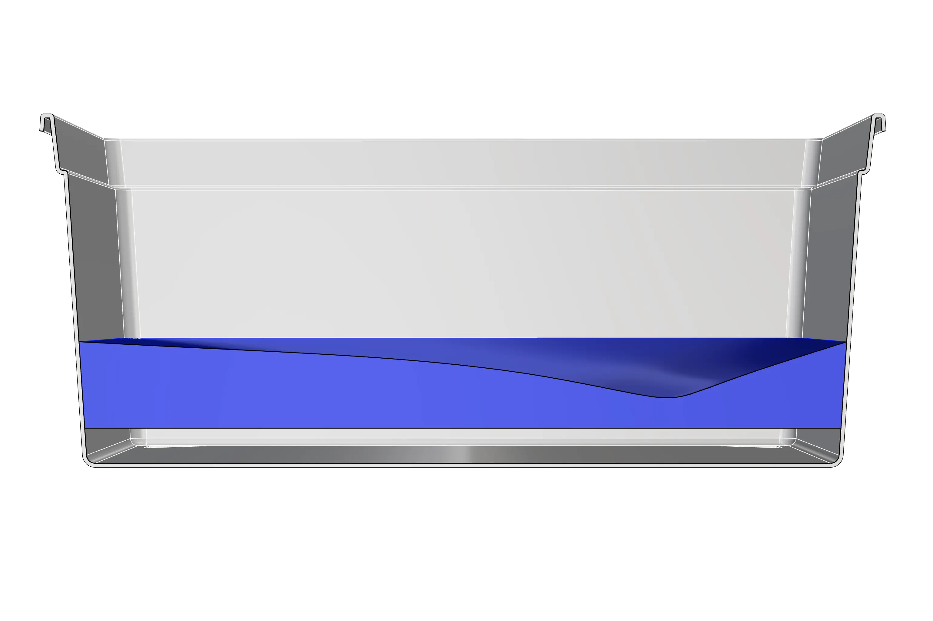 Negativ Form direkt gedruckt